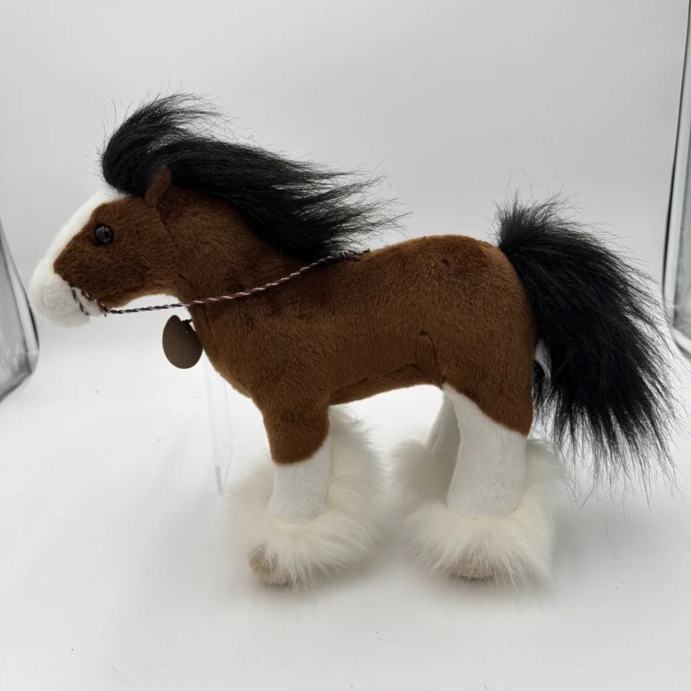 Breyer A Horse Of My‎ Own Clydesdale 11 Inch Horse Plush Toy Stuffed Animal